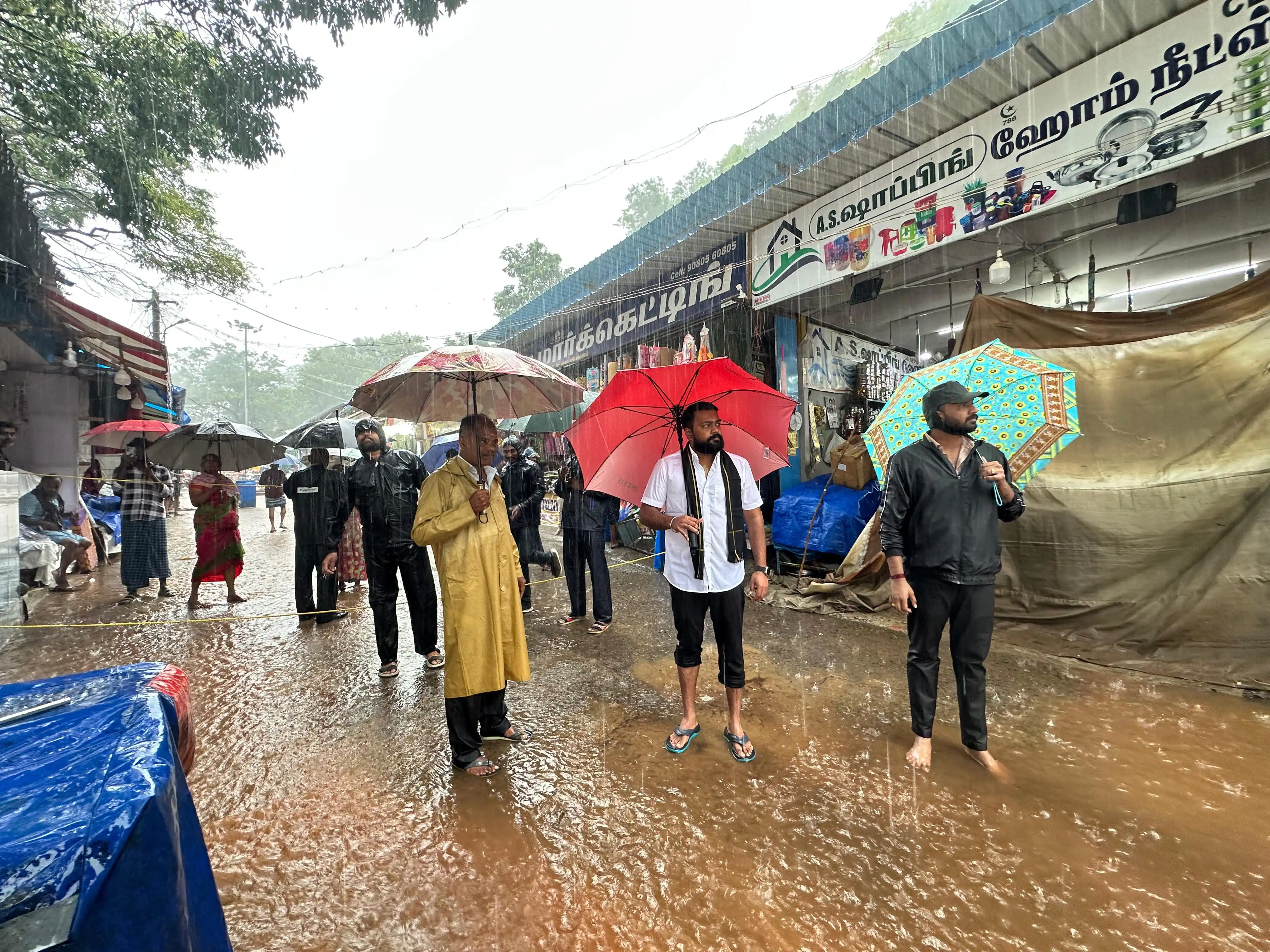 Relief materials distributed to flood-affected families during the December 2023 floods